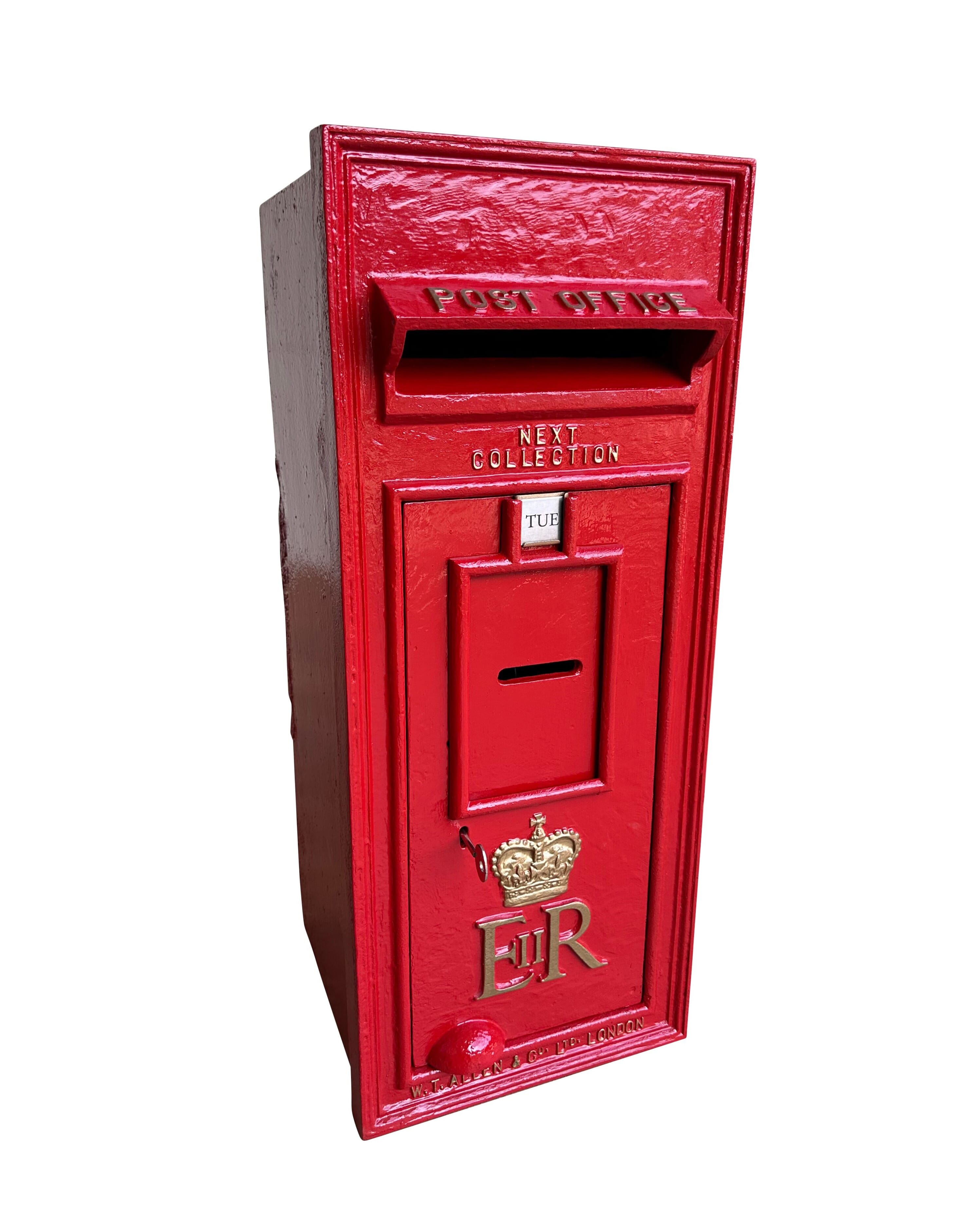 Cast Iron ER II Original Wall Mounted Post Box - 9929