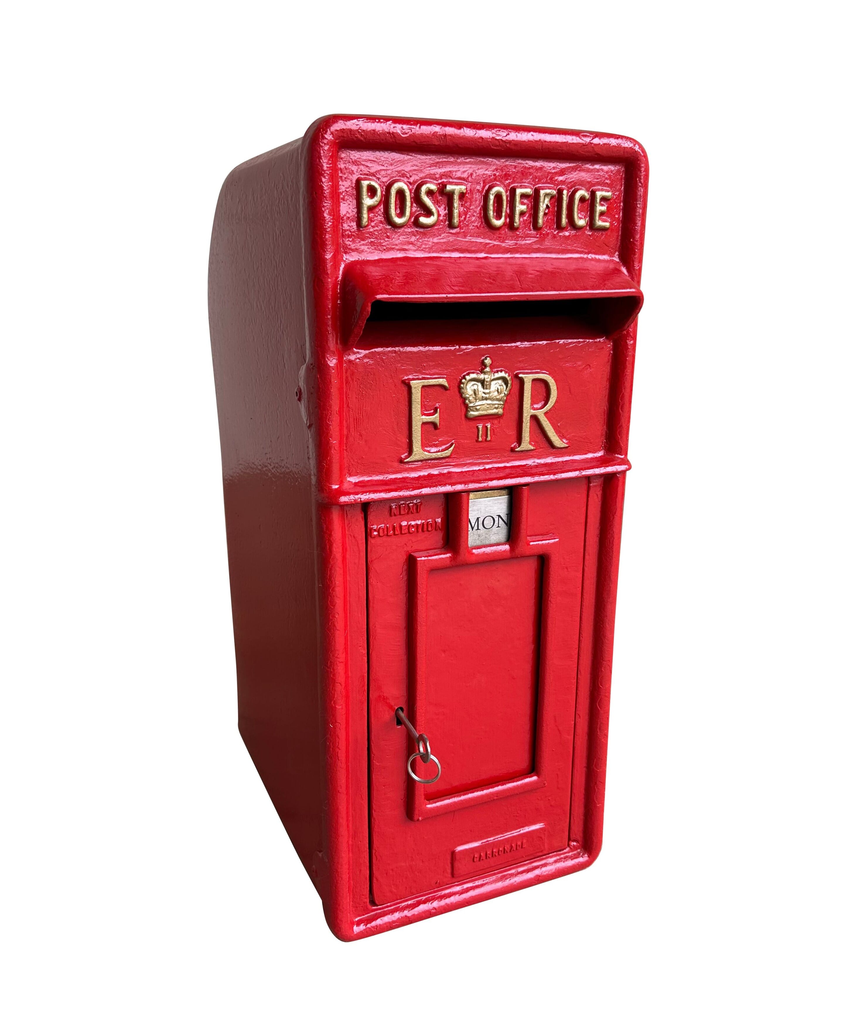 Original Post Office ER II Pole Mounted Post Box - 9855