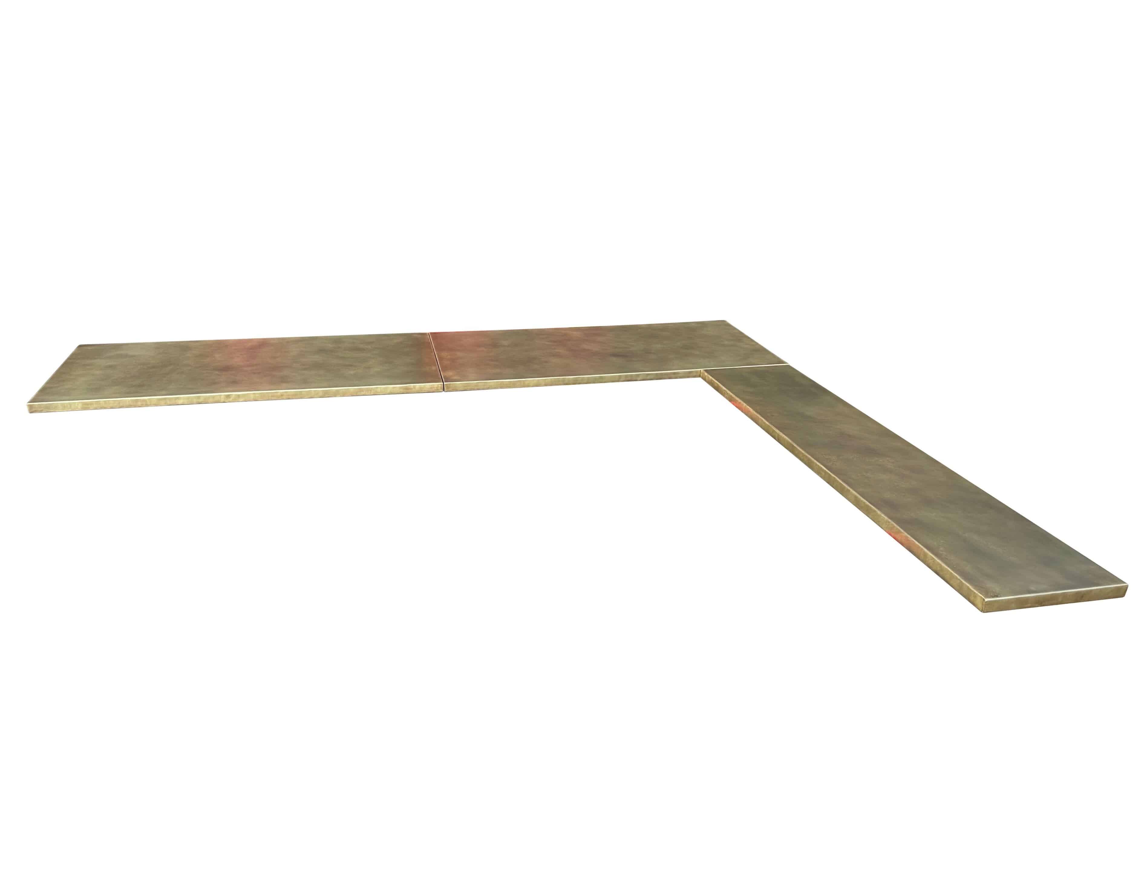 Handmade Antique Brass Restaurant and Bar Tops