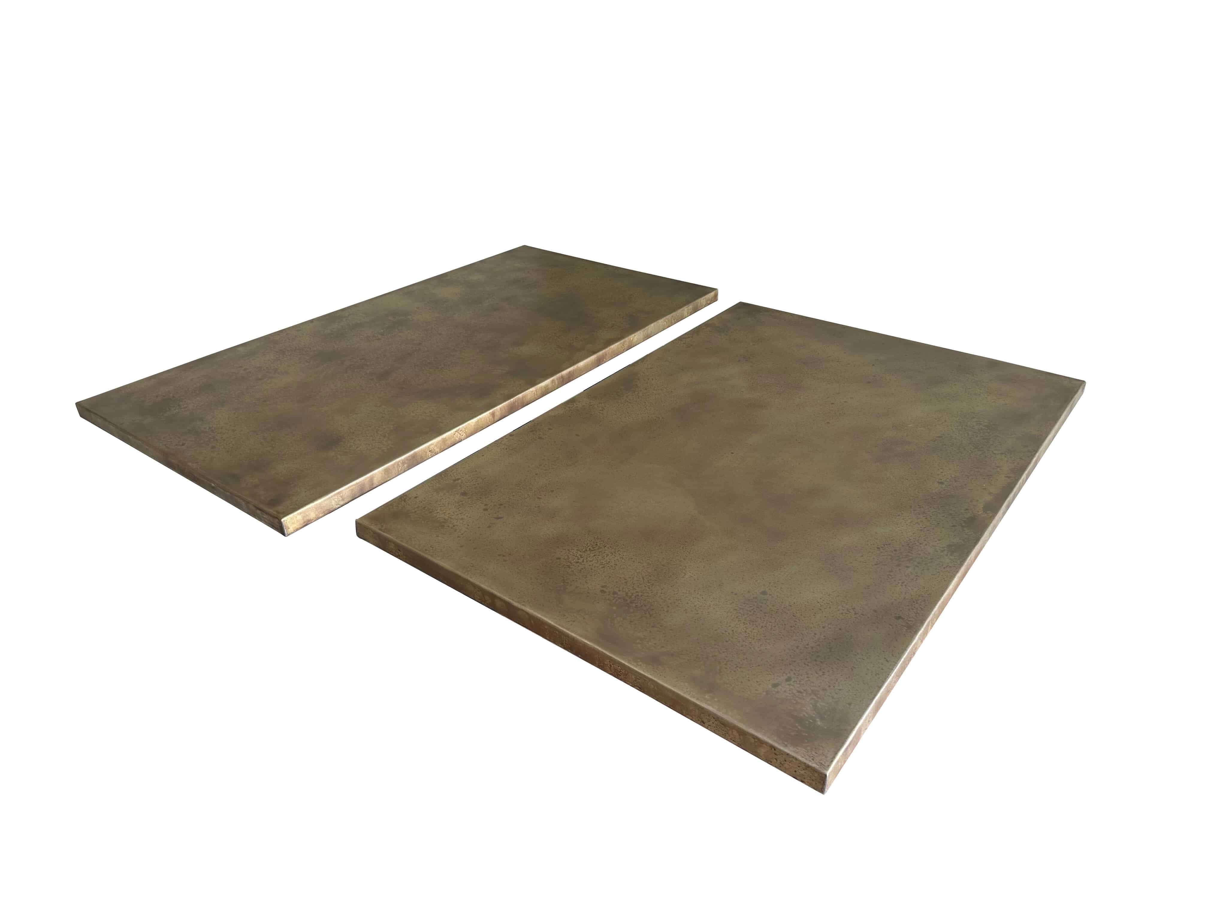 Antique Brass Bespoke Restaurant and Bar Tops