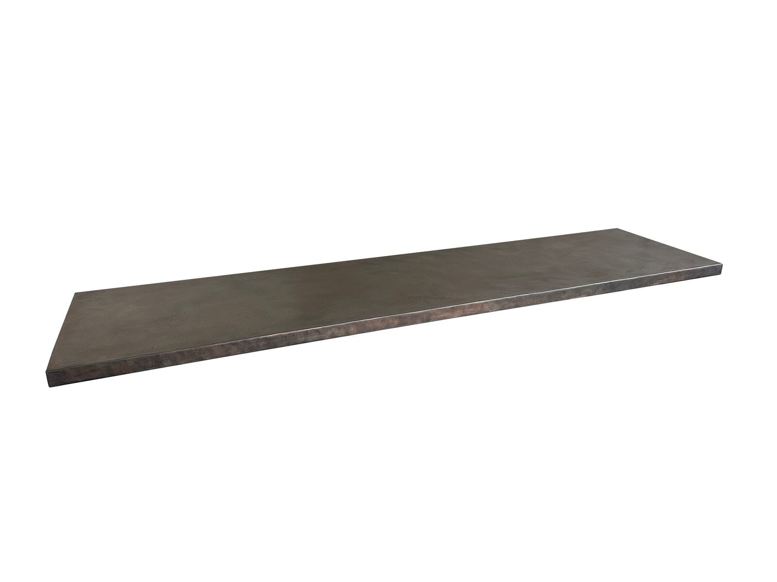 Bespoke Antique Zinc Thick Kitchen Worktop - D2304