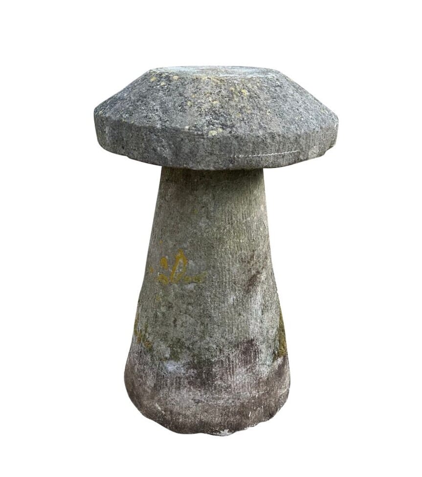 Reclaimed Original Carved Garden Staddle Stone - 10899C
