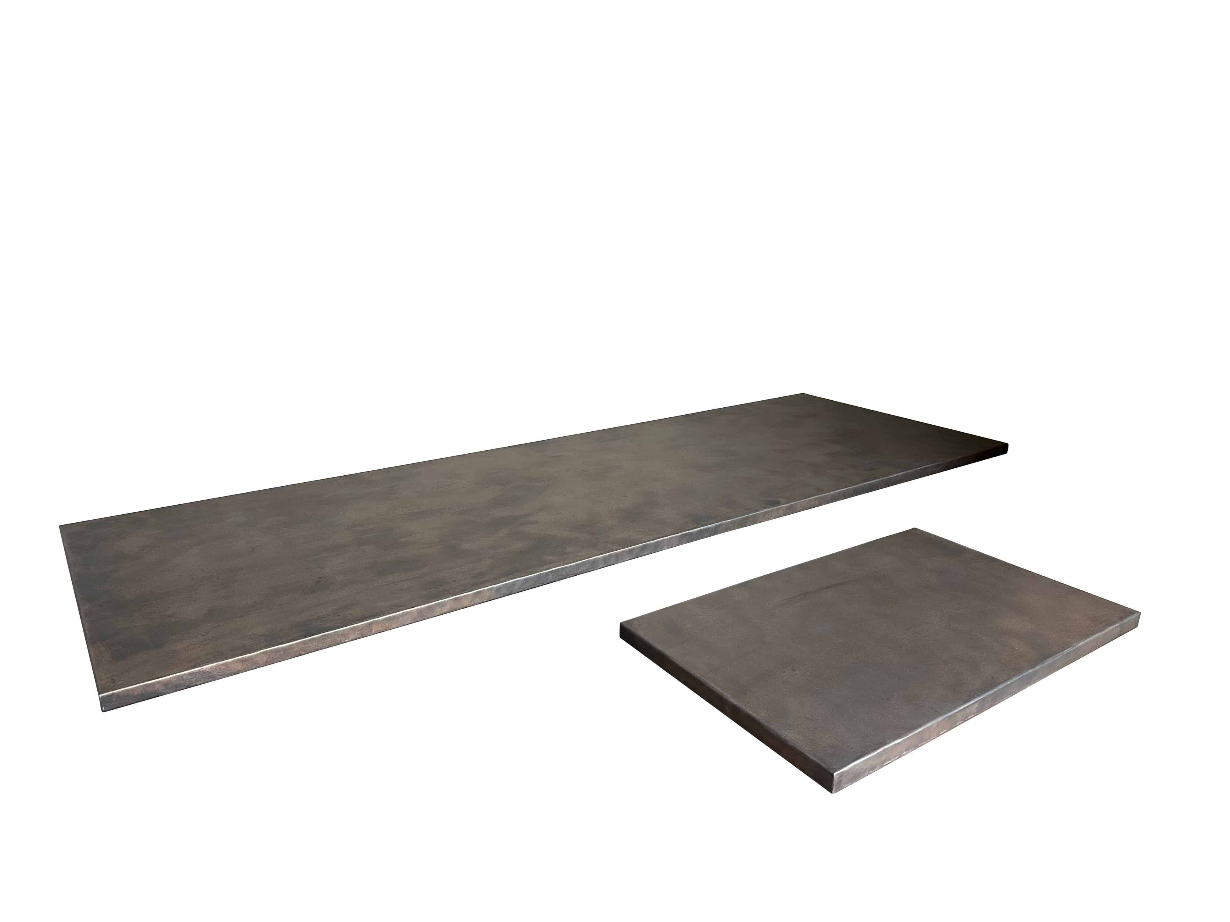 Bespoke Antique Zinc Kitchen Countertops