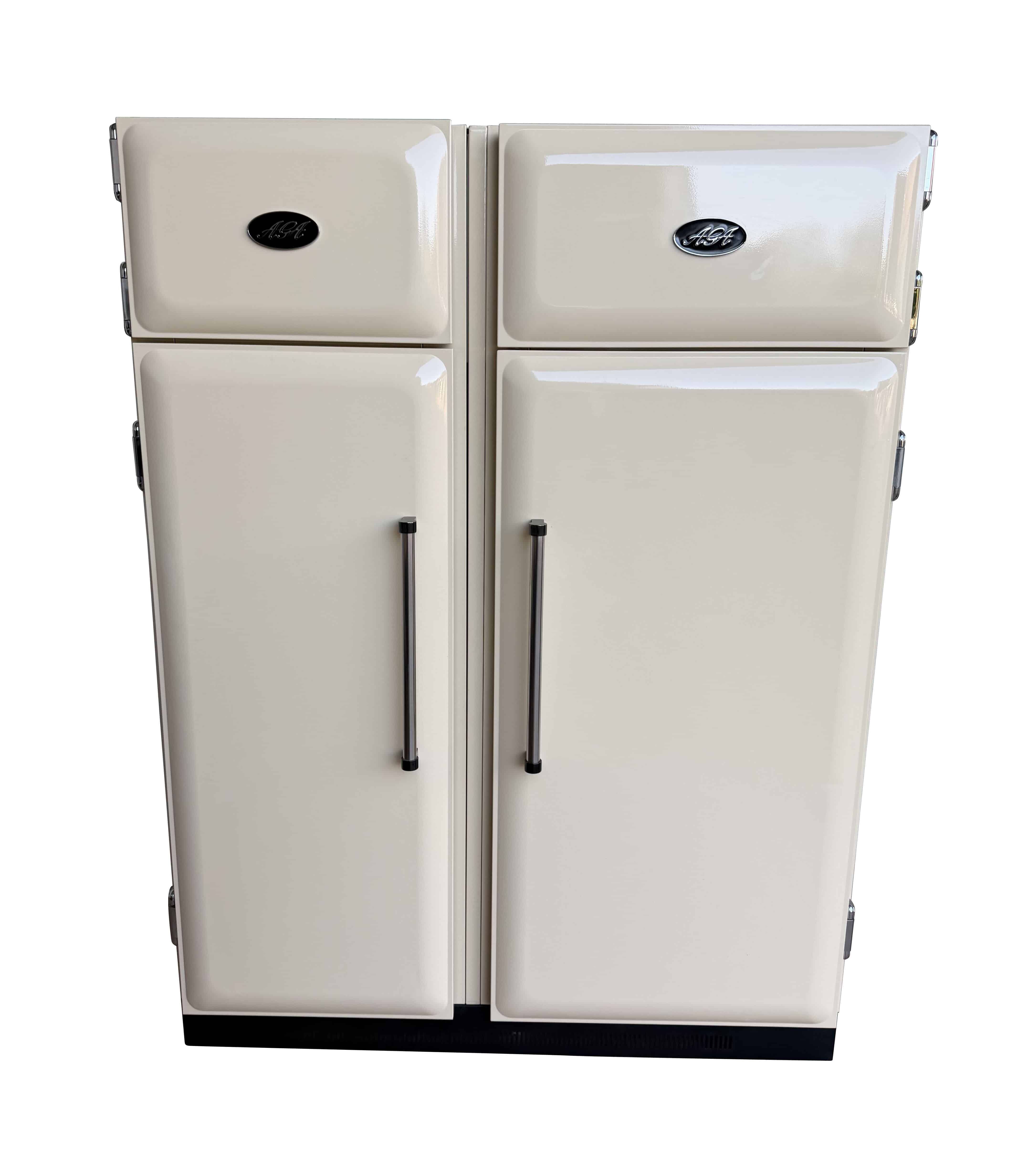 Original Aga Cream Freezer and Refrigerator