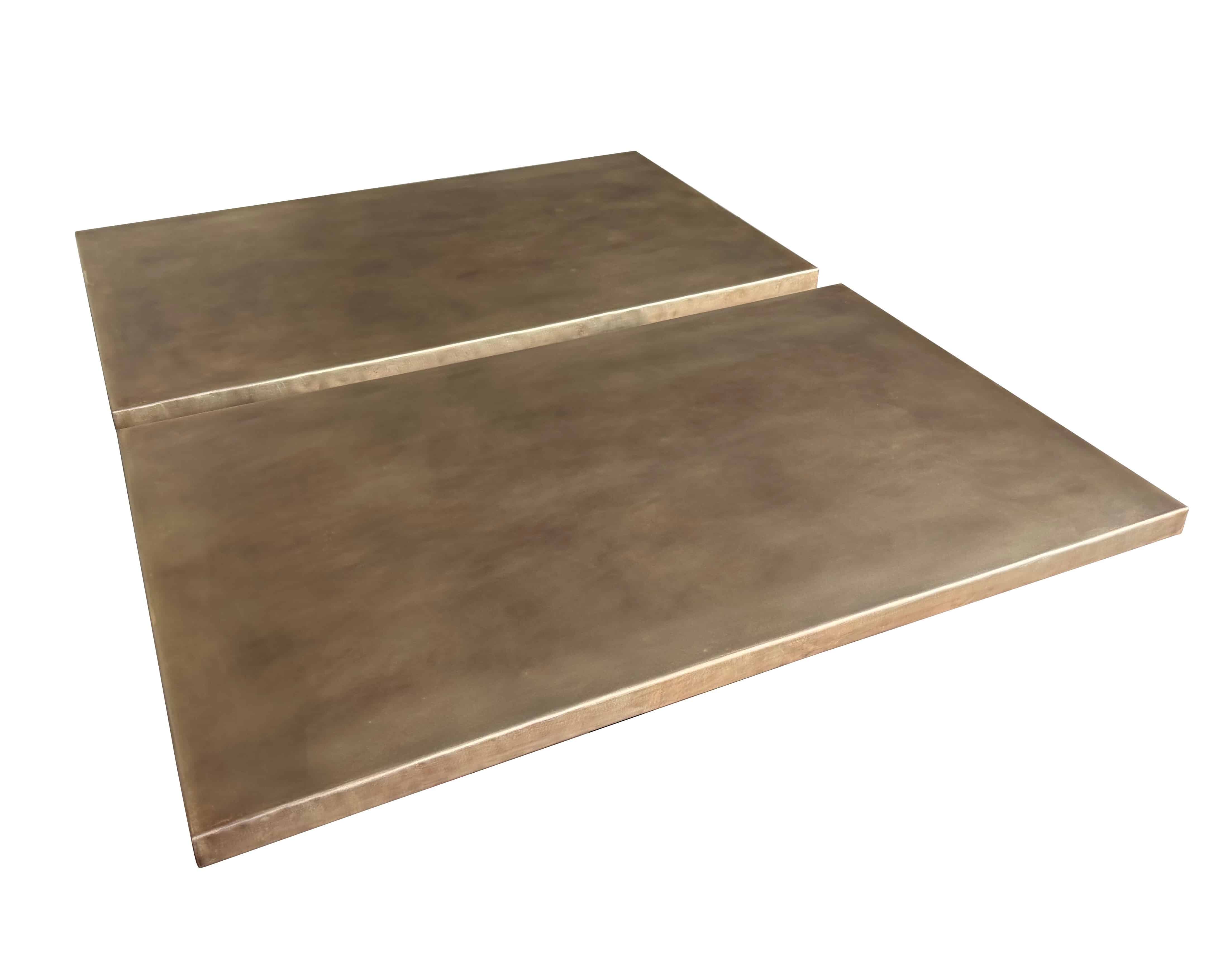 Handmade Kitchen Antique Brass Top Worktops