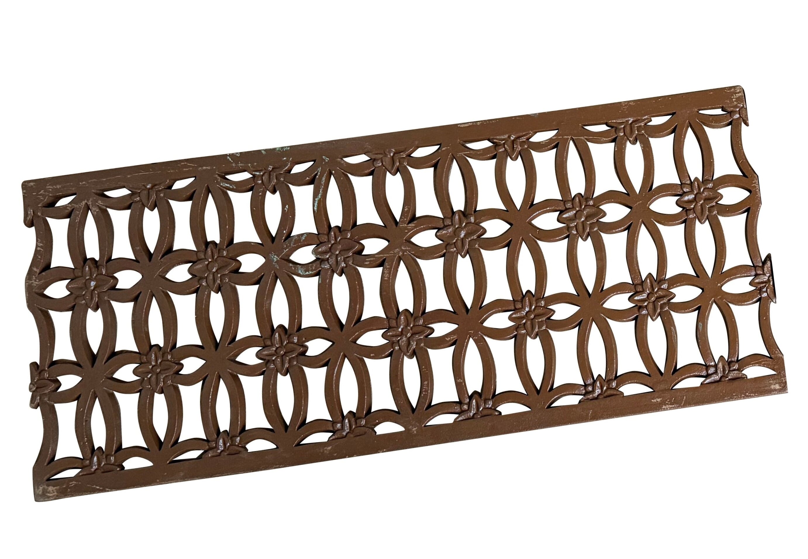 Victorian Ornate Cast Iron Floor Grille / Grid - 10972