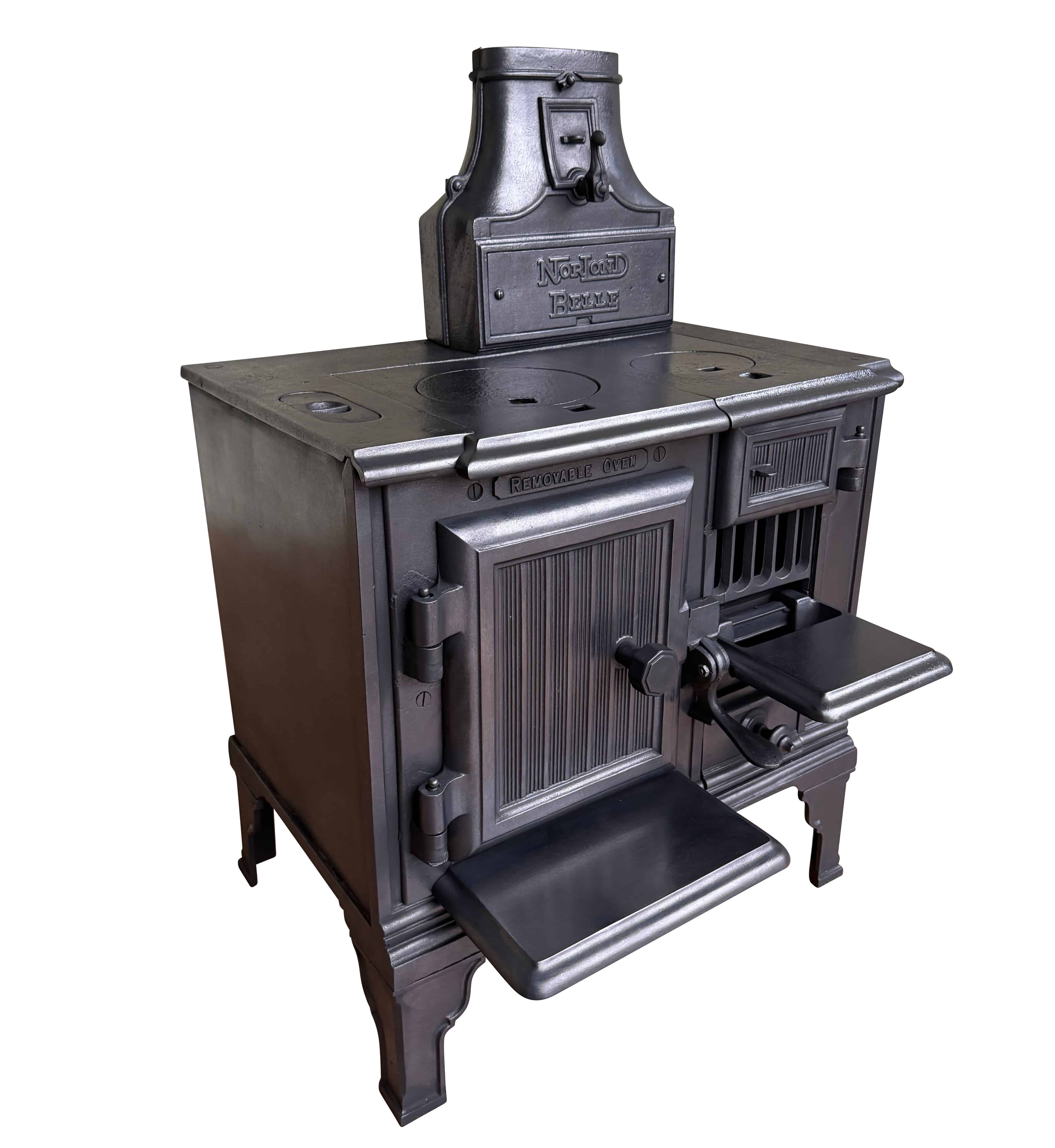 Old Cast Iron Kitchen Range Made by Belle Portable