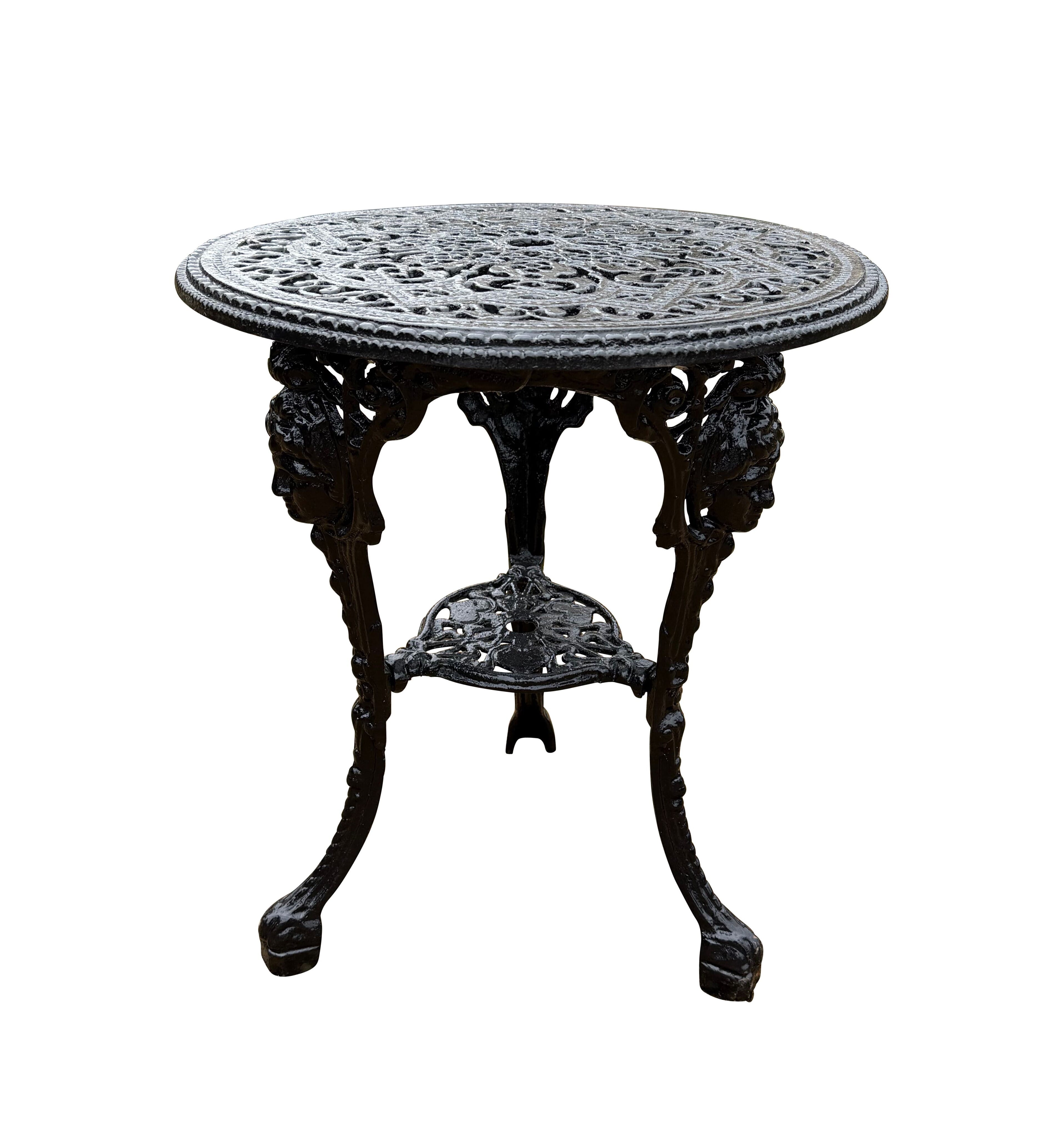 Reclaimed Cast Iron Salvaged Garden Decorative Table - 10969