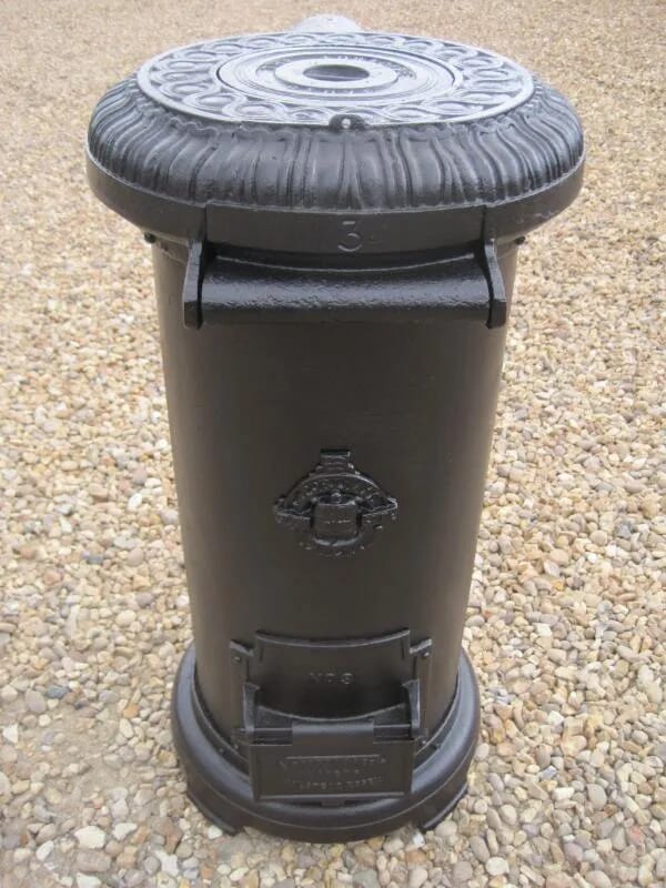 Antique Reclaimed Size 3 Portway Tortoise Stove - 4880