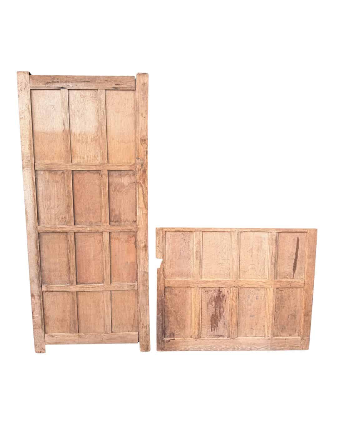 Antique Reclaimed Solid Oak Wall Panelling