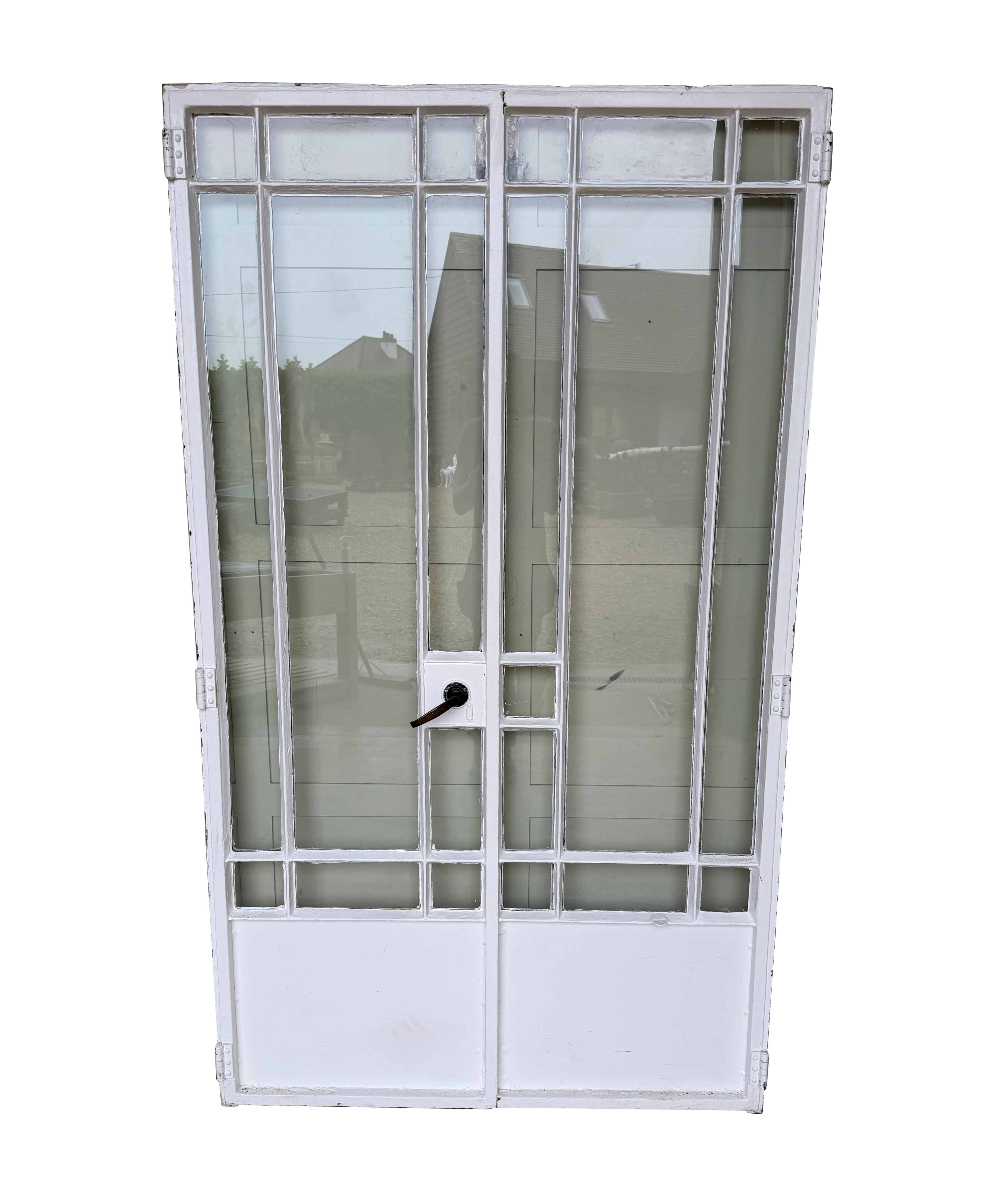 Reclaimed Double Crittall Doors