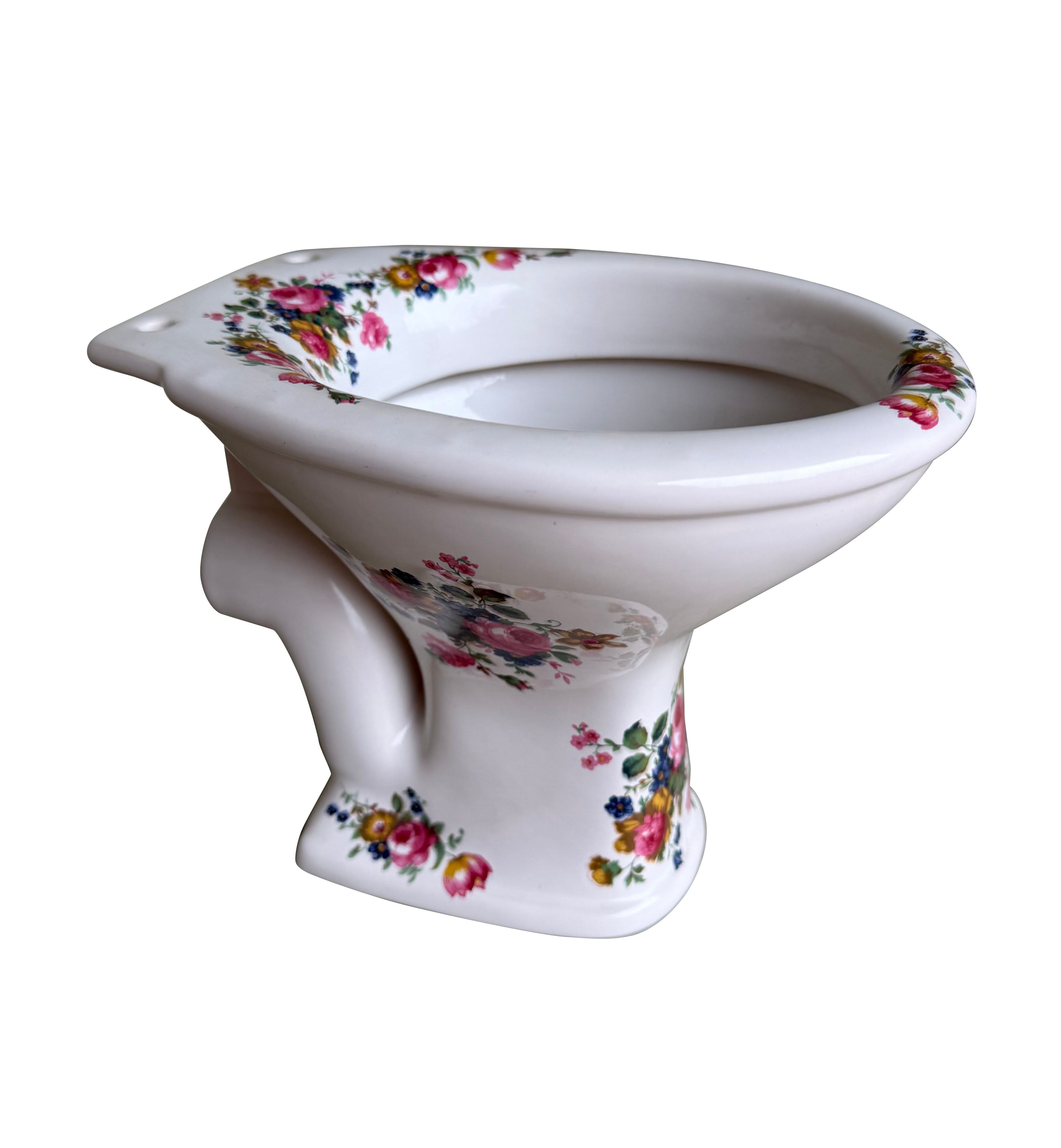 Genuine Decorative Miniature Salesmans Sample Toilet - 11003
