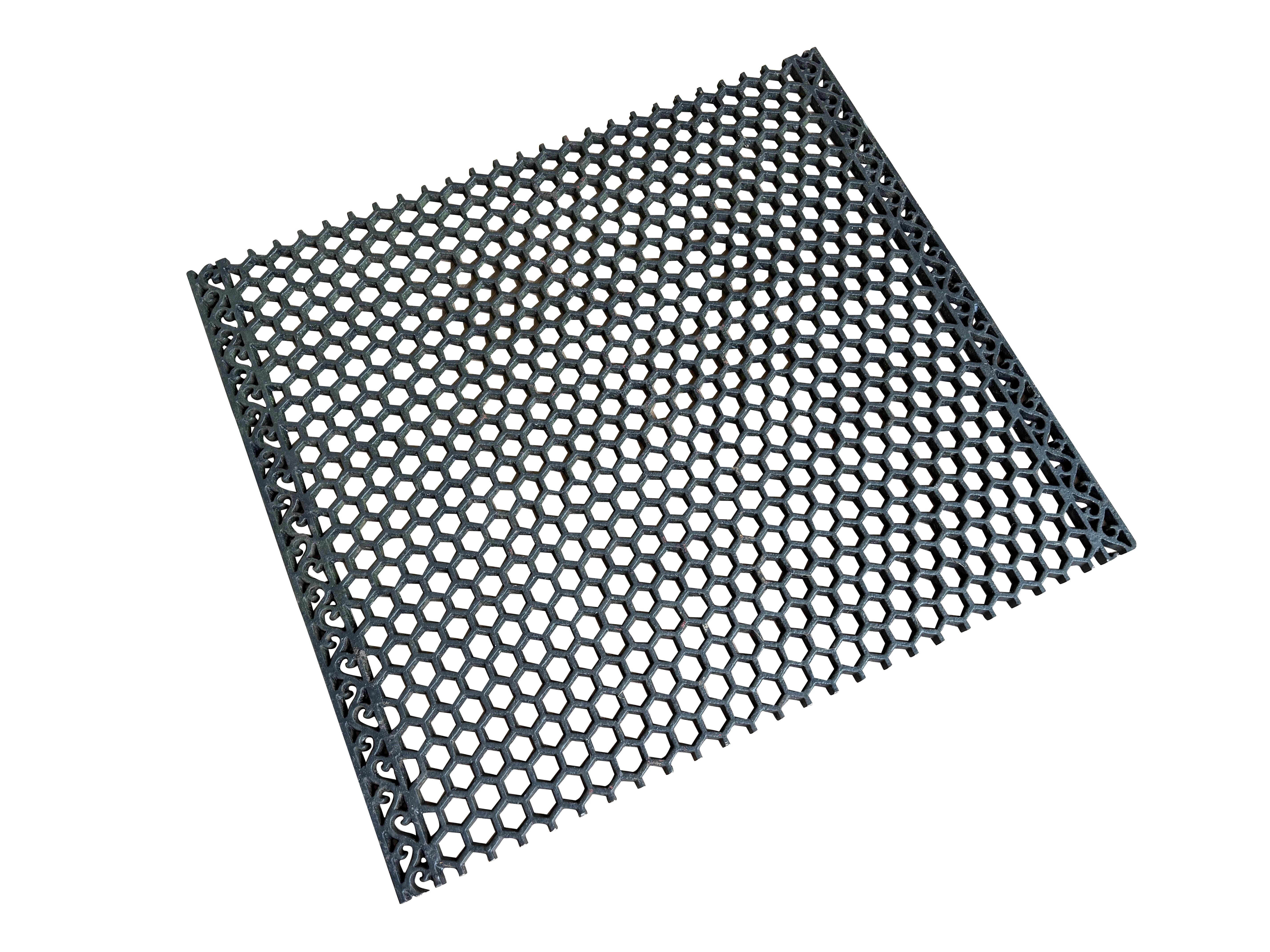 Large Reclaimed Victorian Cast Iron Floor Grille / Grid - 11011B