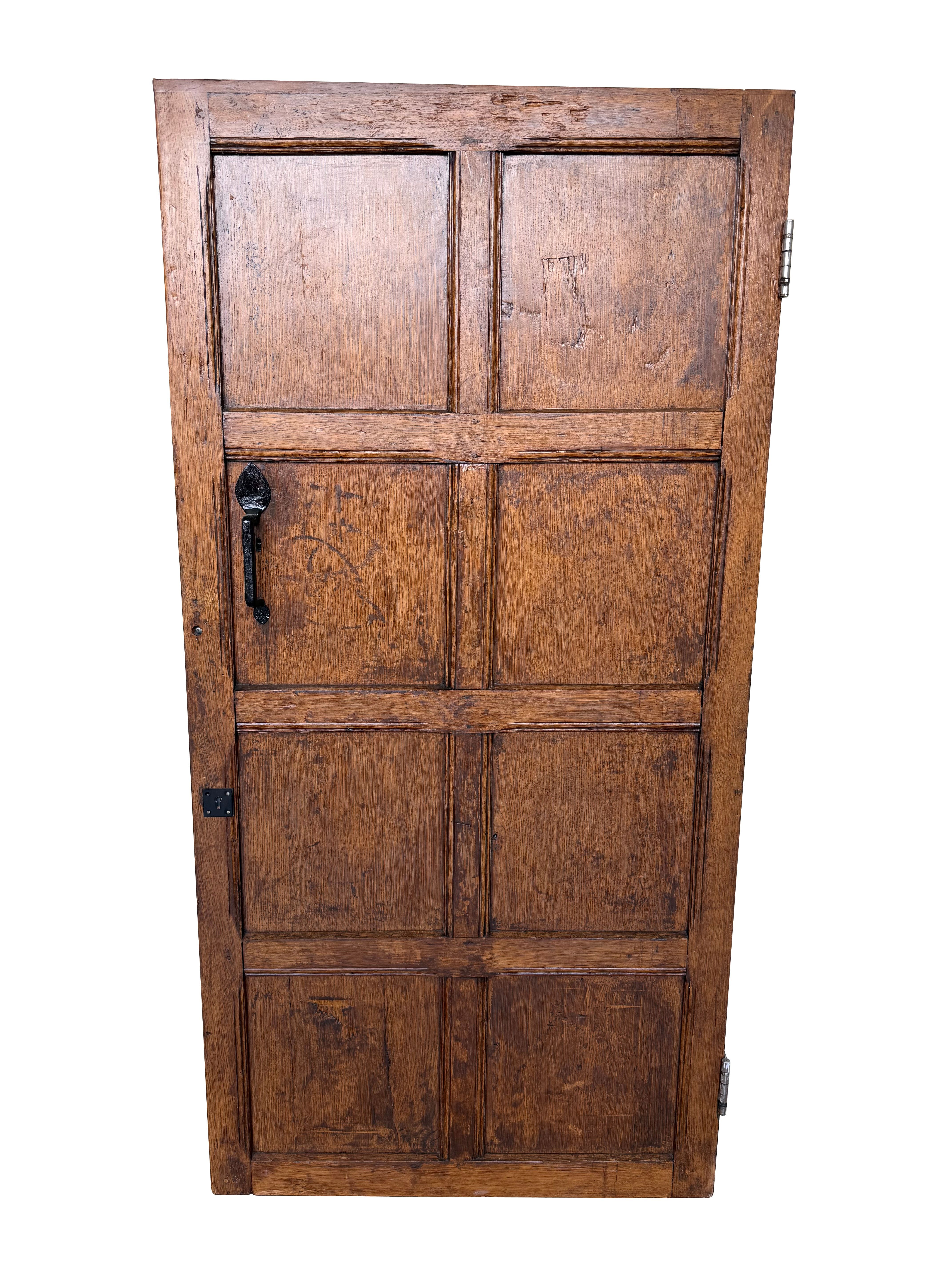 Reclaimed Oak Internal 8 Panel Door - 11074C