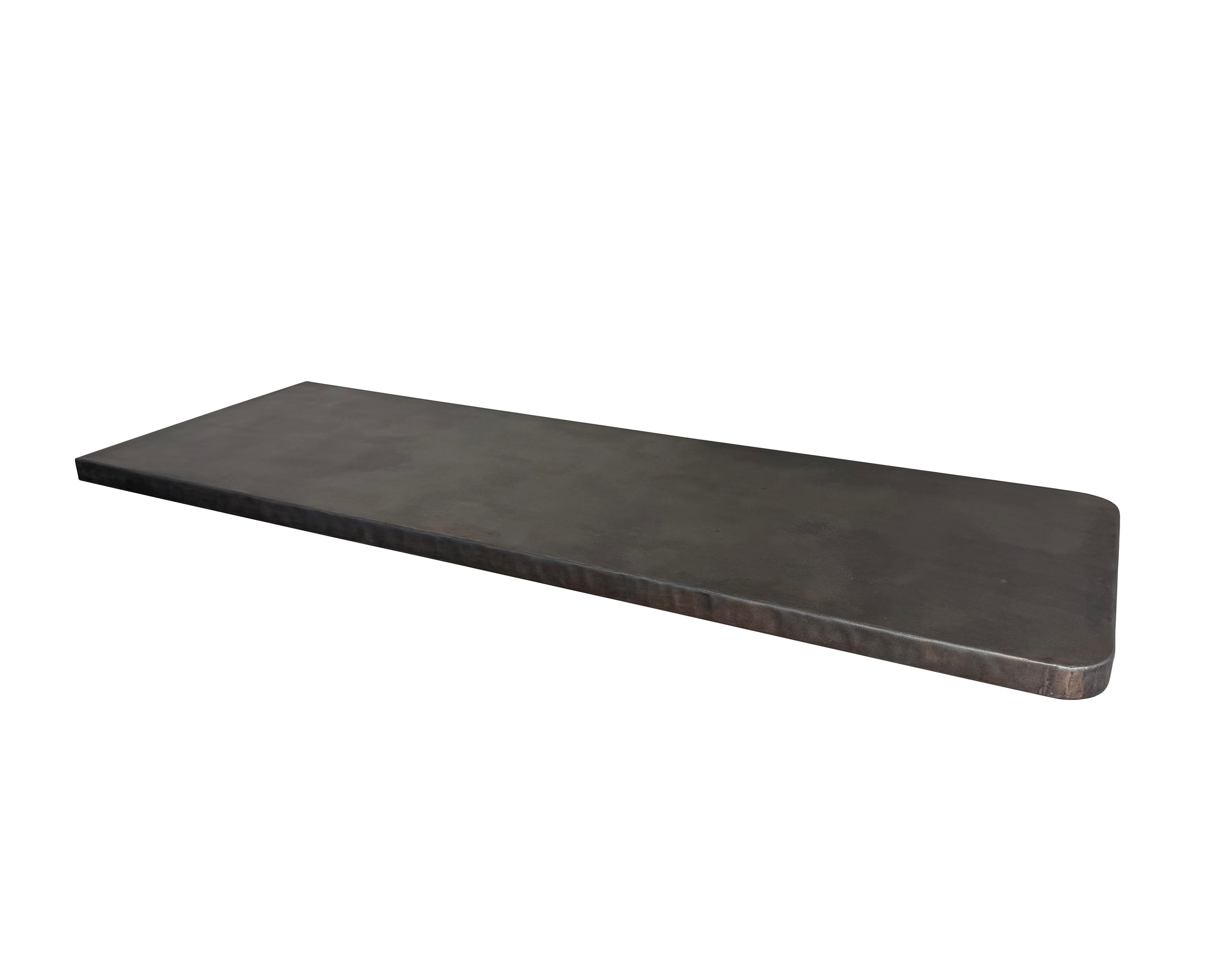 Handmade Antique Zinc Thick Kitchen Worktop - D2355