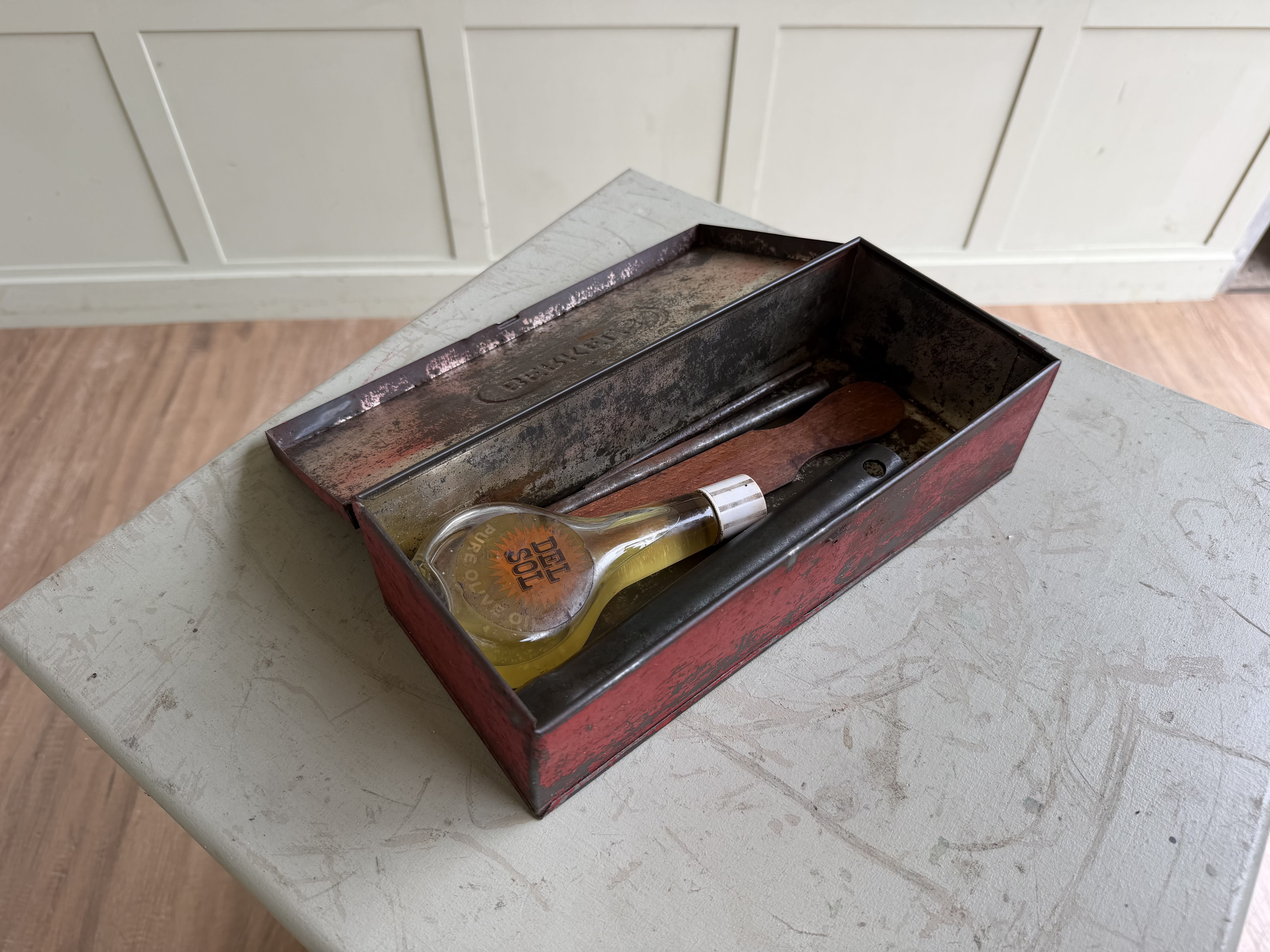 Original berkel tool box