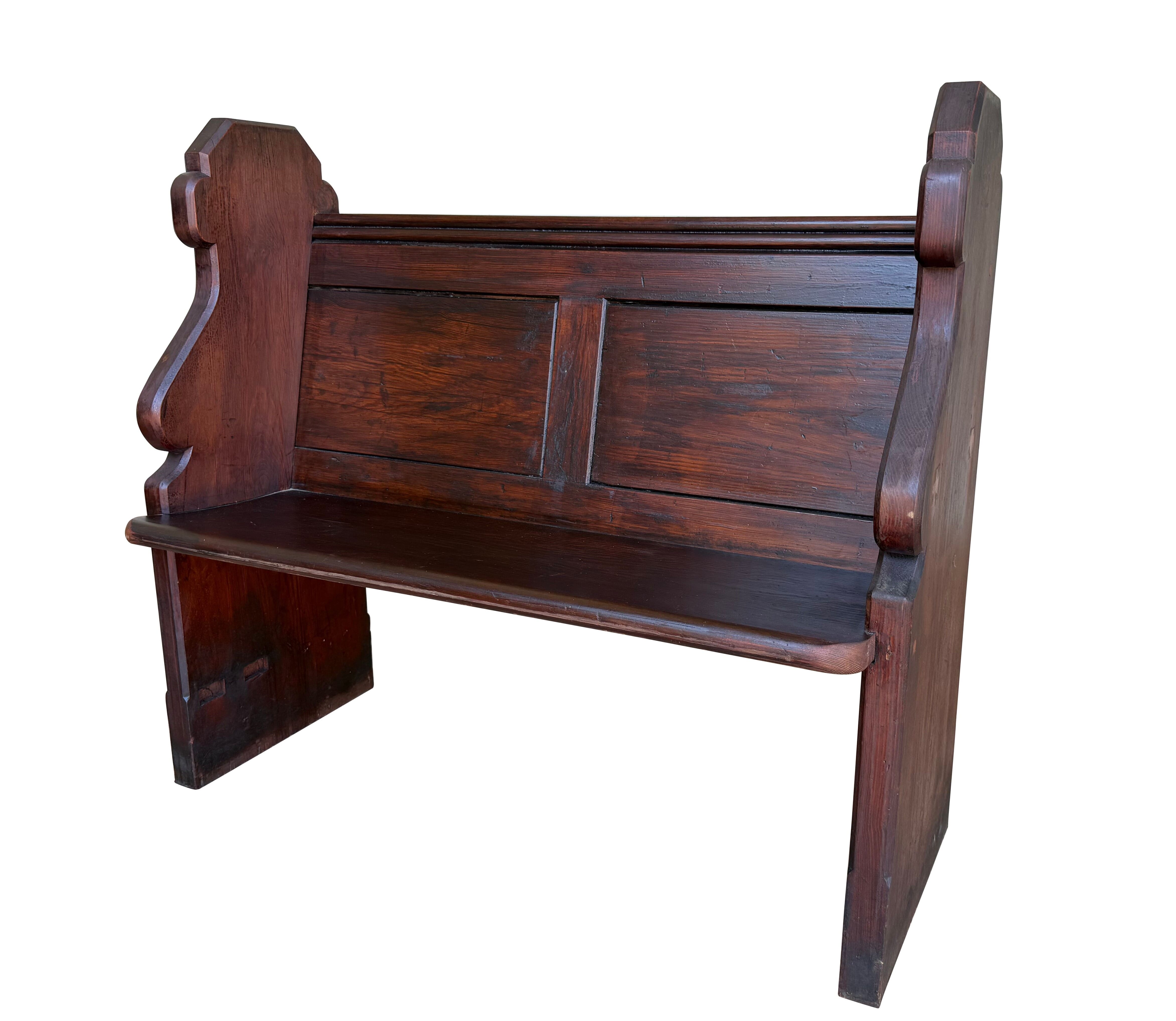 Salvaged Reclaimed Pine Church / Chapel Pew - 11141E