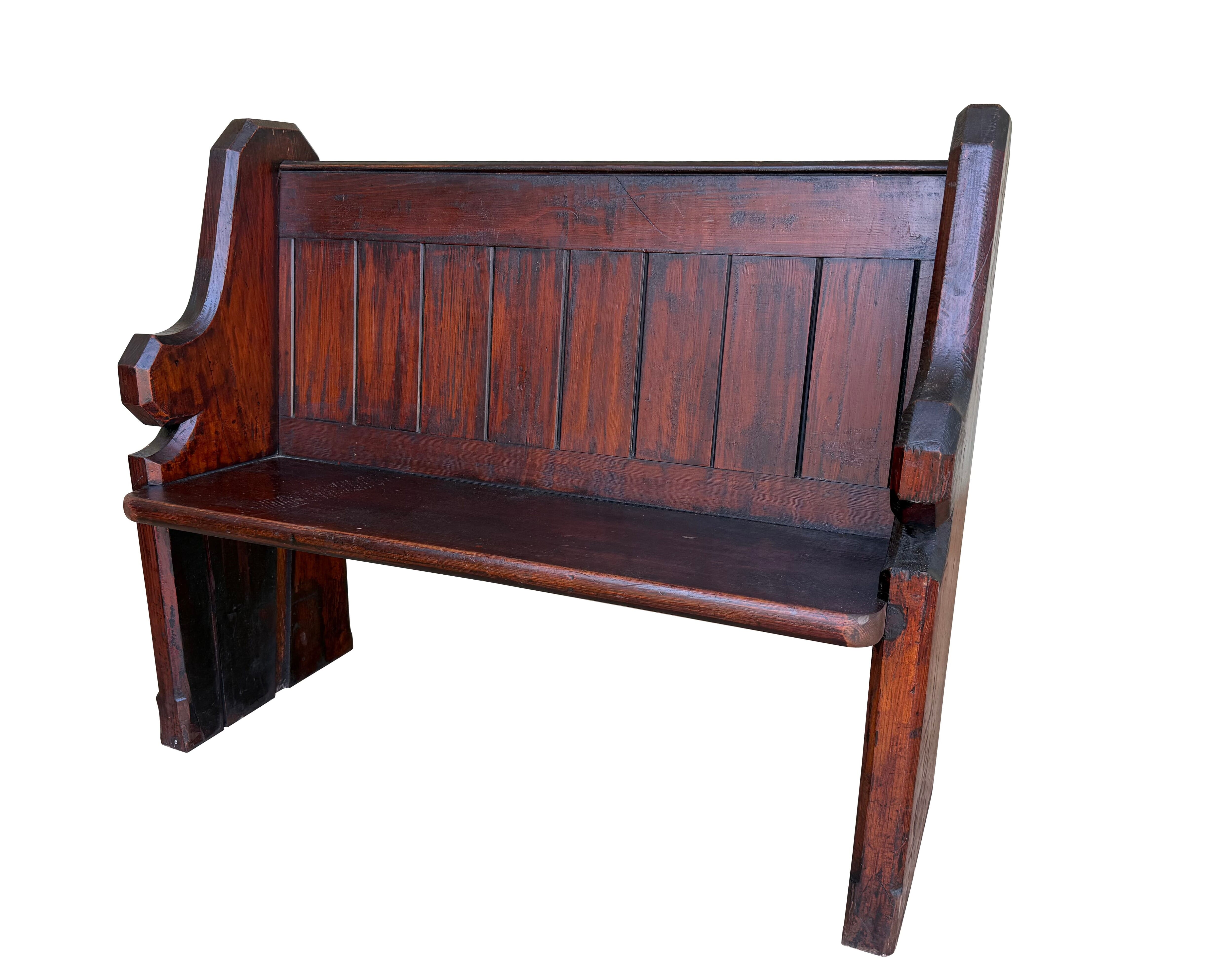Salvaged Pine Reclaimed Church / Chapel Pew