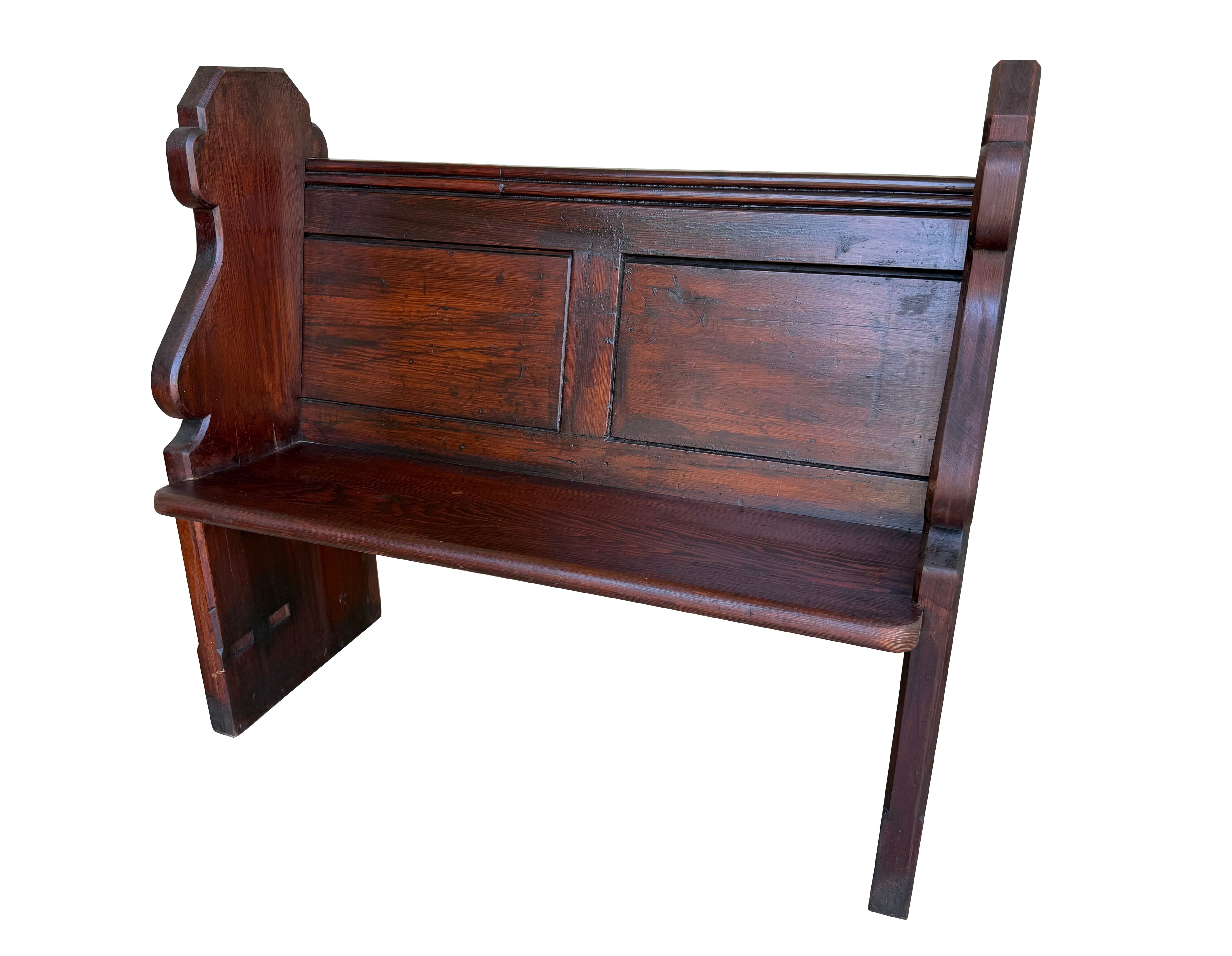 Pine Reclaimed Salvaged Church / Chapel Pew
