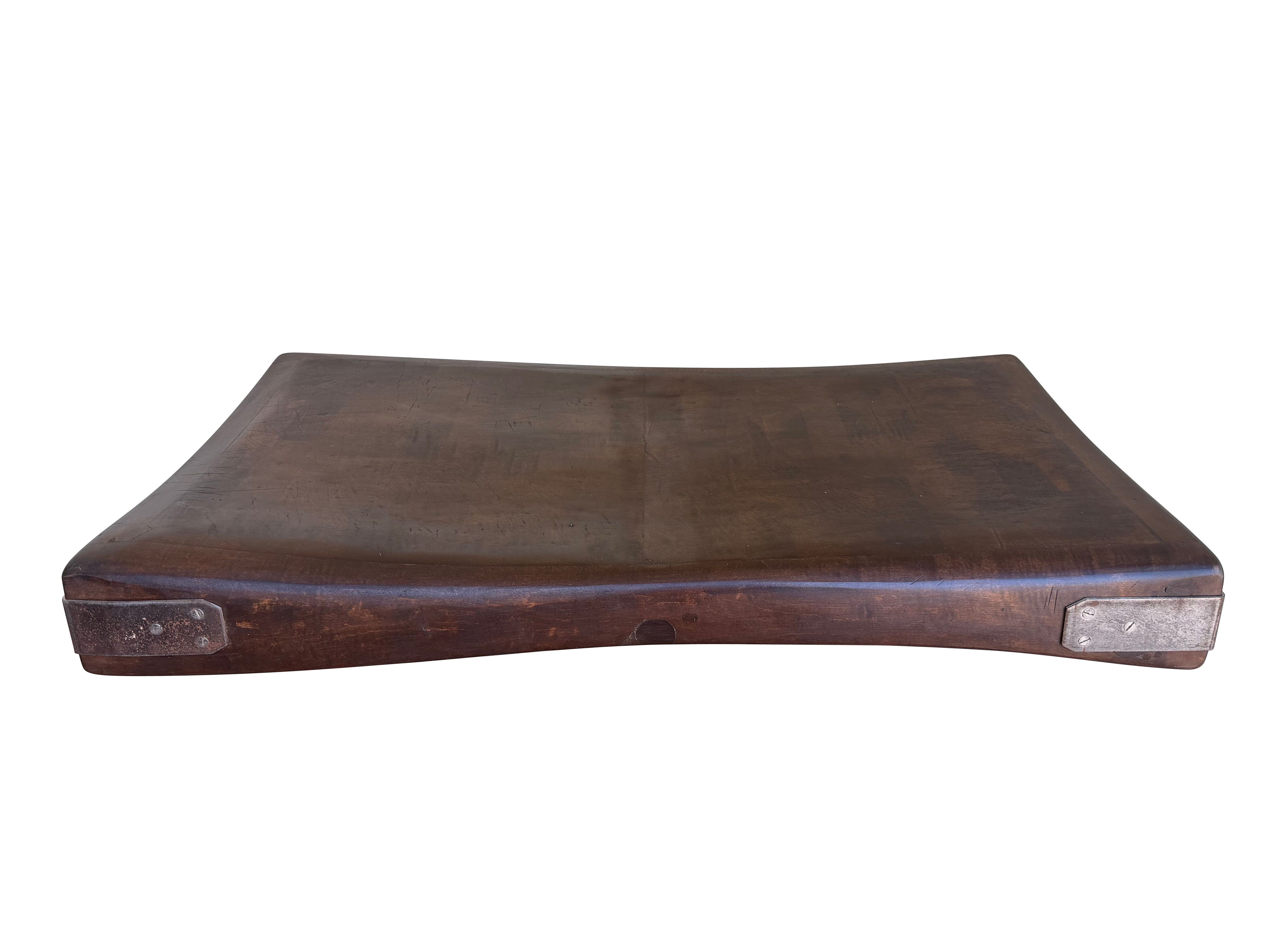 Reclaimed Kitchen Dark Chopping Maple Butchers Block