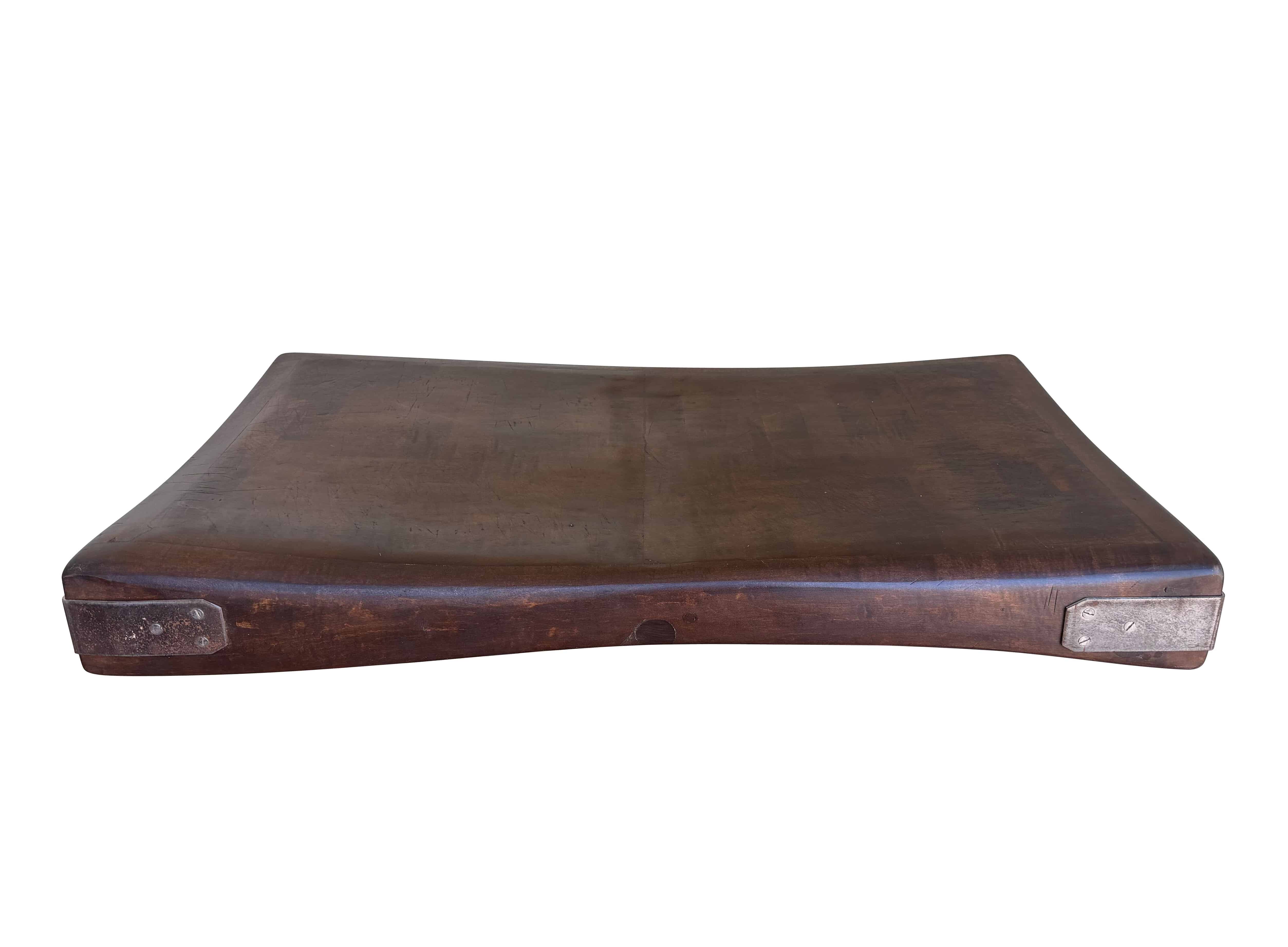 Reclaimed Kitchen Dark Chopping Maple Butchers Block