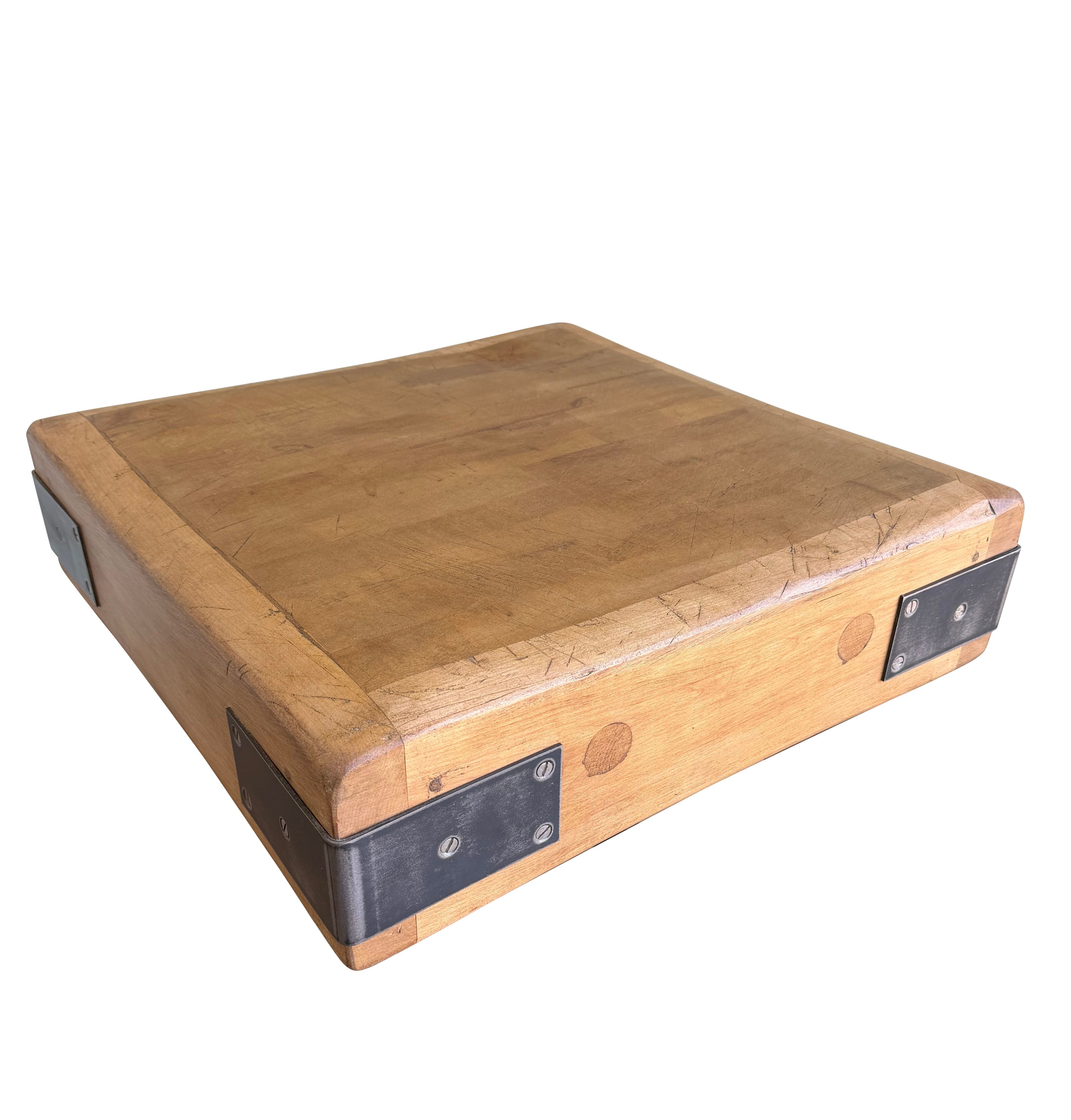 Kitchen Original Square Maple Butchers Chopping Block - 11148