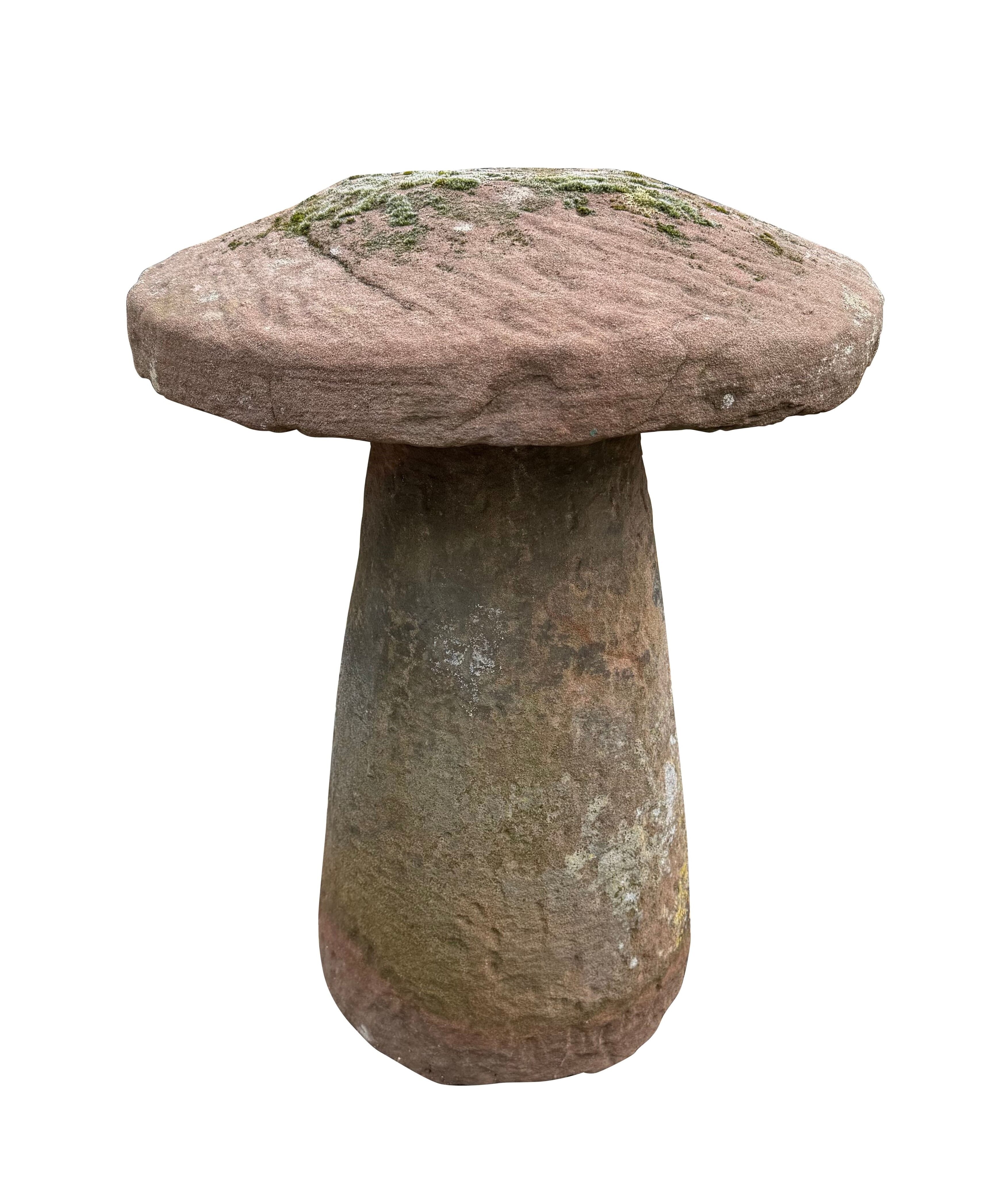 Original Carved Garden Stone Staddle Stone