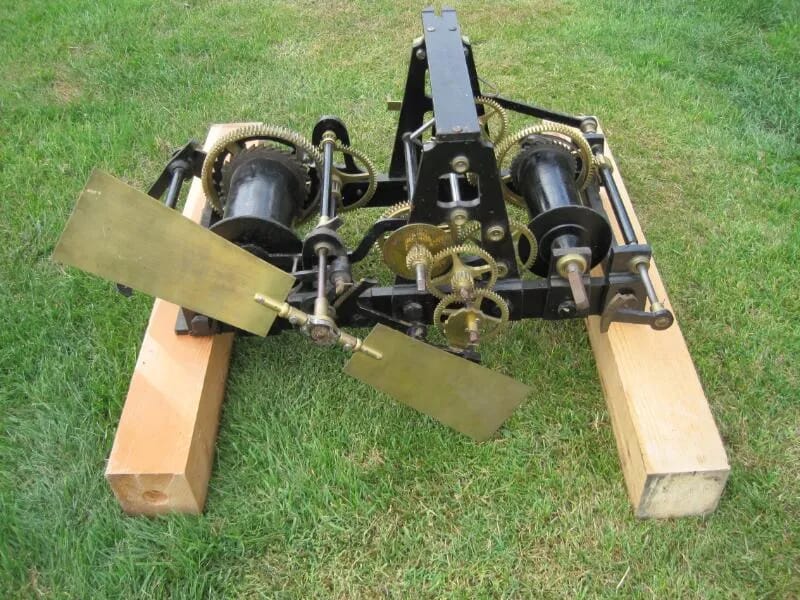 Antique Church Tower Turret Clock Movement - 4923