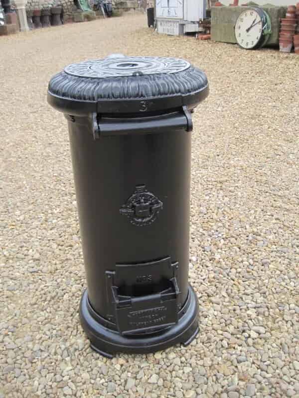 Unused Salvaged Size Three Portway Tortoise Stove