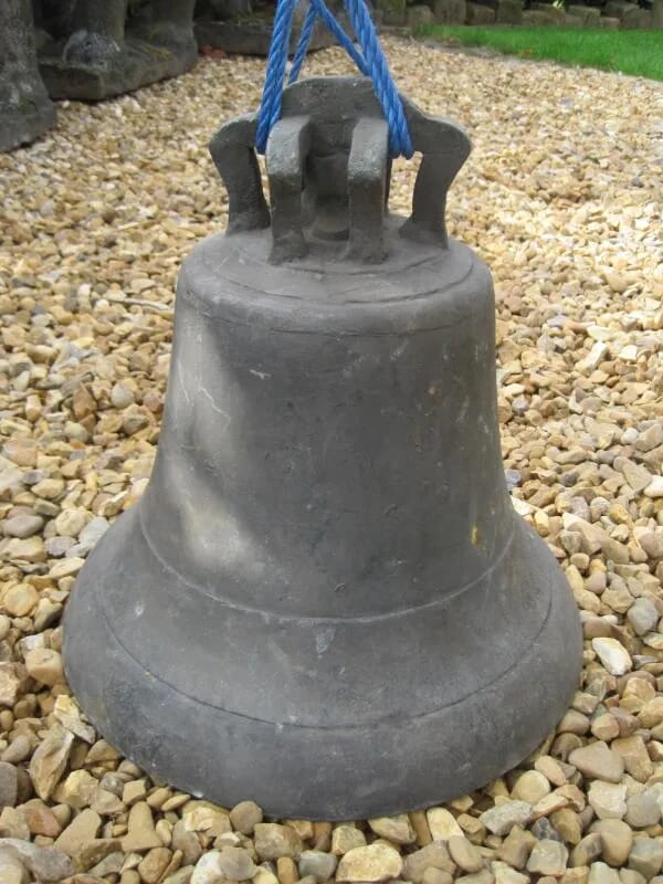 Victorian Antique Bronze Church or School Bell - 4975