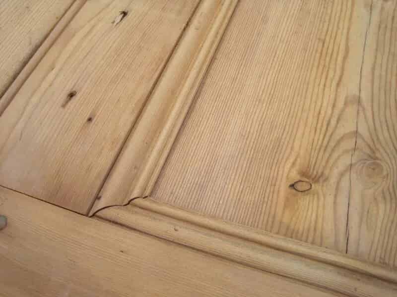 4 Lengths of Victorian Antique Reclaimed Pine Dado Wall Panelling