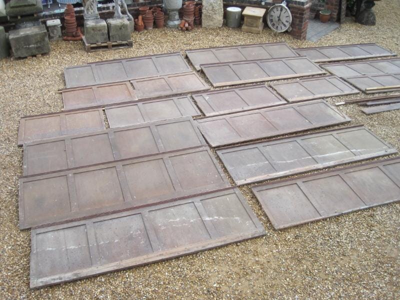 17 Lengths of Victorian Antique Pine Dado Wall Panelling - 4933