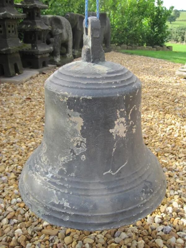 Reclaimed Antique Bronze Church or School Bell - 4977