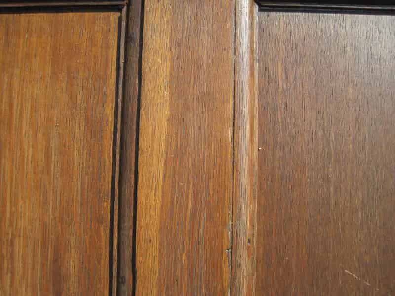 Antique Solid Oak Large Quantity of 81/2ft Tall Wall Panelling