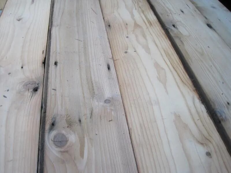 Antique Reclaimed Pine Floorboards - 5101