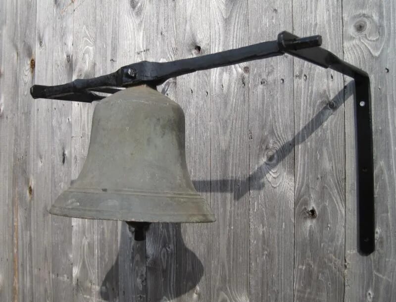 Wall Mounted Bronze Antique Calling Bell - 4970