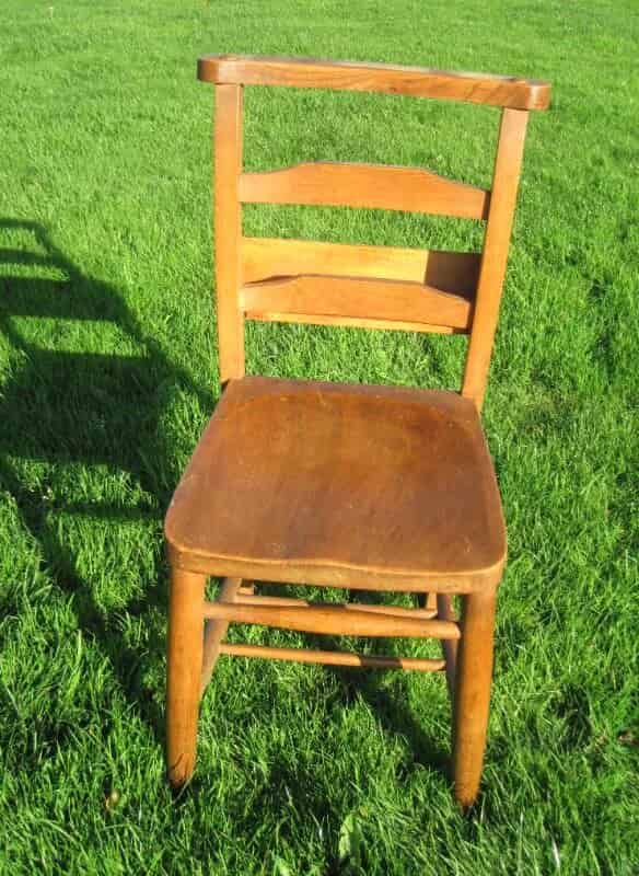 Antique Reclaimed Church Chairs