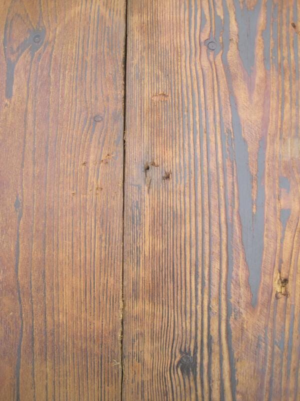 Antique Re Sawn 10.5" WIde Reclaimed Pine Floorboards - 5143