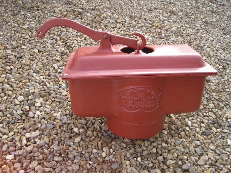Antique Reclaimed Cast Iron High Level Toilet Cistern - 5070B