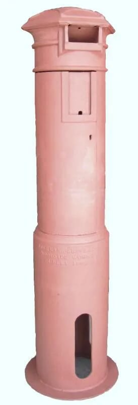 Rare 1 of only 10 made Antique Royal Mail Cast Iron Pillar Box - 5052