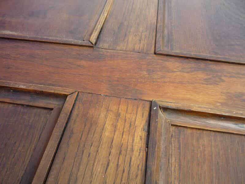 Antique solid Oak salvaged wall panelling