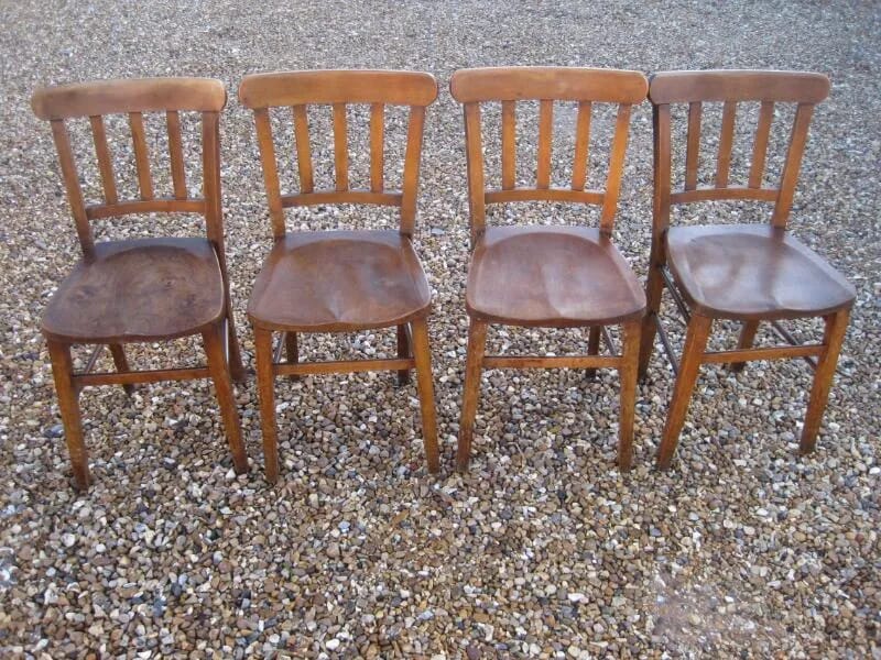 Set of 4 Kitchen Chairs - 5313