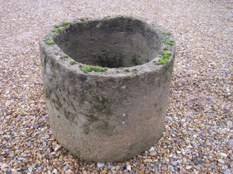 Round Antique Garden Trough - 5335