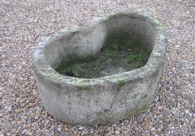 Antique Garden Trough Heart Shaped - 5342