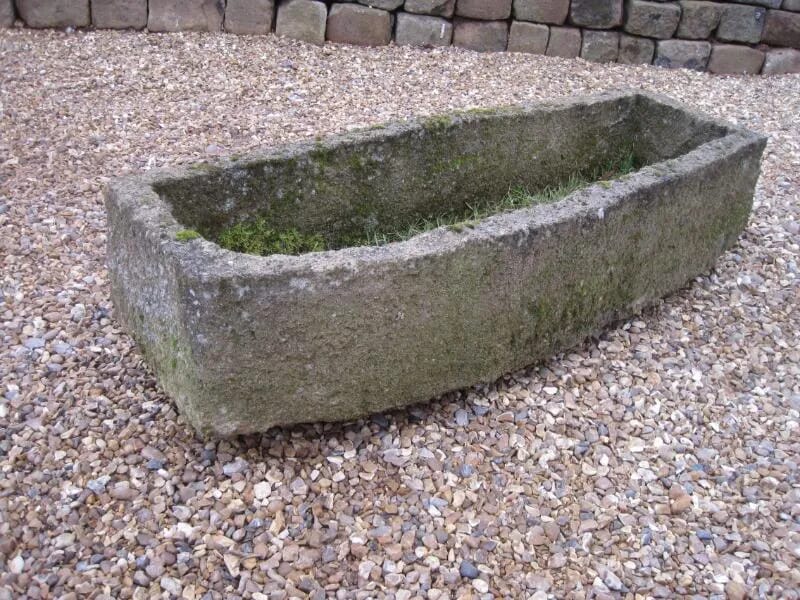 Original Reclaimed Antique Garden Trough - 5346