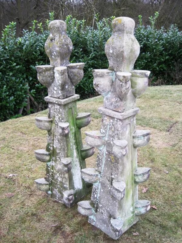 A Pair of Antique Church Stone Pinnacles - 5367
