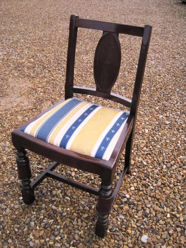 1940S Fully Restored Dining or Restaurant Chairs - 5353