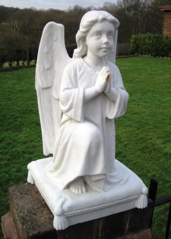 Antique Victorian Angel Figurine - 5384
