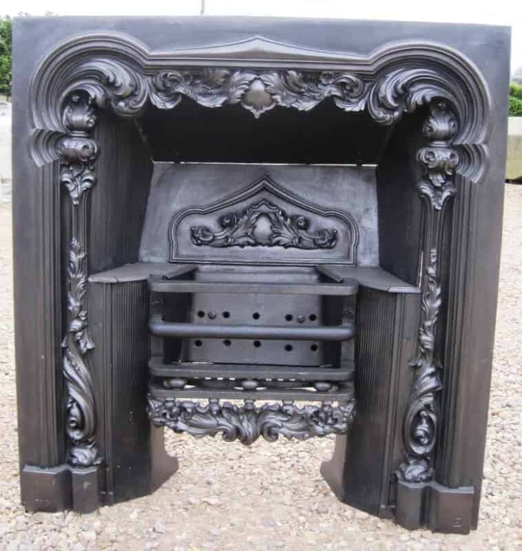 Antique Carron Georgian Cast Iron Hob Grate