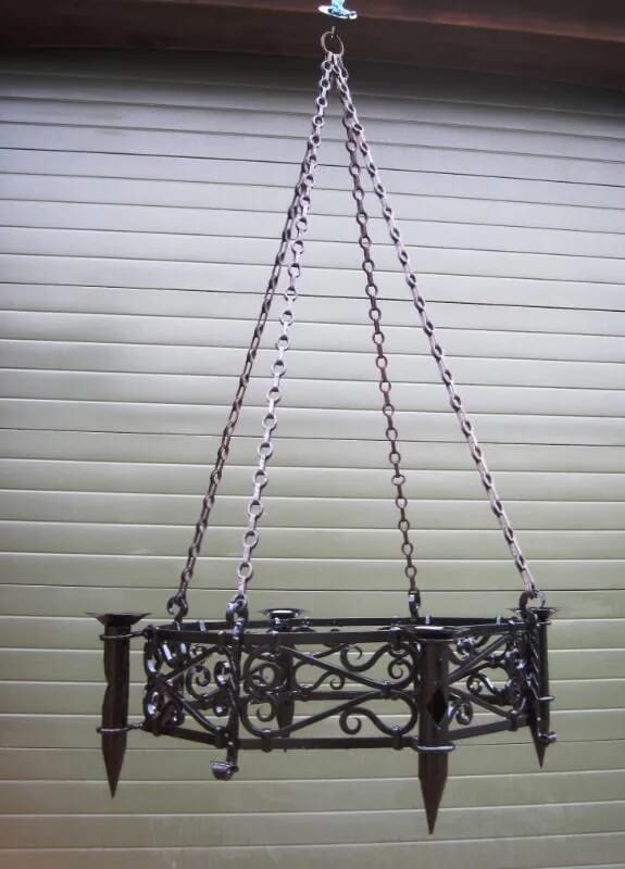 Gothic Antique Reclaimed Chandelier - 5401